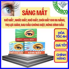 Viên uống Sáng Mắt Traphaco giúp cải thiện thị lực, mắt mờ, khô rát, chói sáng khi ra nắng