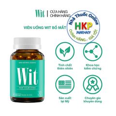 Viên uống Wit giúp tăng cường thị lực, giảm mờ mỏi mắt hộp 60 Viên & 30 Viên 718473
