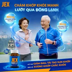 Viên uống JEX Thế Hệ Mới hỗ trợ tăng cường tái tạo sụn và xương khớp hộp 60 viên & 30 viên 718476
