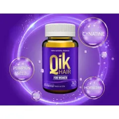 Combo 4 Hộp 30V Qik Hair For Women( QiK Nữ)  tặng 1 Hộp 15V giúp giảm rụng tóc ở nữ giới, giúp tóc mọc nhanh 718472