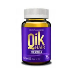 Combo 4 Hộp 30V Qik Hair For Women( QiK Nữ)  tặng 1 Hộp 15V giúp giảm rụng tóc ở nữ giới, giúp tóc mọc nhanh 718472