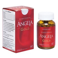 Viên uống Angela gold tăng cường sức khoẻ, sắc đẹp và sinh lý nữ Hộp 60 Viên & 30 Viên 718481