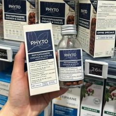 Mọc tóc Phyto Phytophanere Hair & Nails Pháp 120 viên