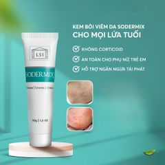 Sodermix - Kem Bôi Viêm Da Cơ Địa Hỗ Trợ Giảm Viêm Da, Ngứa Ngáy, Eczema, Chàm Tổ Đỉa