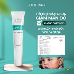 Sodermix - Kem Bôi Viêm Da Cơ Địa Hỗ Trợ Giảm Viêm Da, Ngứa Ngáy, Eczema, Chàm Tổ Đỉa
