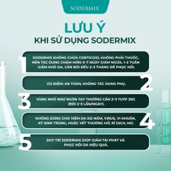 Sodermix - Kem Bôi Viêm Da Cơ Địa Hỗ Trợ Giảm Viêm Da, Ngứa Ngáy, Eczema, Chàm Tổ Đỉa
