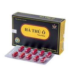HÀ THỦ Ô NĂNG ĐỘNG - ĐEN TÓC, GIẢM RỤNG TÓC