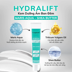 Kem Dưỡng Ẩm Ban Đêm Compliment Hydralift Hyaluron