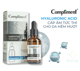 Serum hỗ trợ cấp ẩm Compliment 5% Hyaluronic Acid