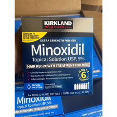 Set 6 hộp Dung Dịch Mọc Tóc Cho Nam Kirkland Minoxidil 5%