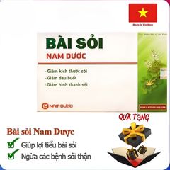 Bài Sỏi Nam Dược - Mẫu Mới Bye Sỏi - hộp 40 viên