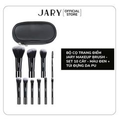 Bộ cọ trang điểm Jary Makeup Brush 10 cây đầy đủ tiện dụng