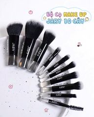 Bộ cọ trang điểm Jary 10 cây đầy đủ tiện dụng