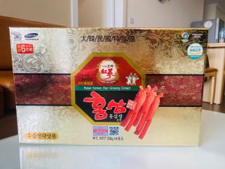 Cao Hồng Sâm Kanghwa 6 Năm Set 4 Lọ - Chiết Xuất Nhân Sâm Đỏ Hàn Quốc Tăng Cường Sức Khỏe, Giảm Căng Thẳng, Hỗ Trợ Ngủ Ngon