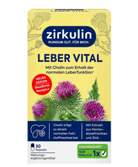 Viên uống bổ gan Zirkulin Leber Vital 30 viên của Đức