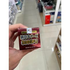 Viên Uống Hỗ Trợ Ngừa Tai Biến Đột Quỵ Natto Kinase Noguchi Nhật Bản 3000FU (Hộp 90 Viên) Date 1/2027