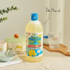 Dầu Ăn Hoa Cải Ajinomoto JOYL Không Cholesterol 1 Lít Nhật Bản