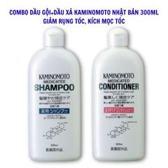 [Auth] Dầu Gội Dầu Xả Kaminomoto 300ml Nhật Bản Giúp Ngăn Rụng Tóc, Kích Mọc Tóc