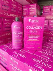 Collagen Dạng Nước Zena Nutrition + Biotin - Giải Pháp Chuyên Sâu Cải Thiện Da và Tóc Chắc Khỏe