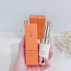Combo 2 Chai Tinh Chất Dưỡng Trắng Da Nhân Sâm Sulwhasoo 8ml - Serum Giảm Nám, Ngăn Ngừa Lão Hóa, Da Sáng Mịn Rạng Rỡ