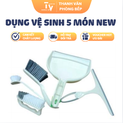 BỘ DỤNG VỆ SINH 5 MÓN TZJ935 NEW (TV1558)