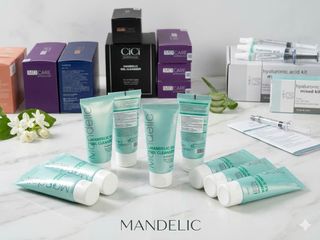 Md care Sữa Rửa Mặt Mande 5% Dạng Gel Sạch Sâu Và Tẩy Tế Bào Chết Nhẹ Nhàng  mini 30ml