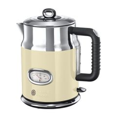  Ấm Siêu Tốc Russell Hobbs Retro 21672-70 2400W 1.7L Màu Kem