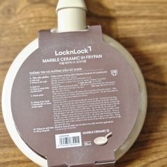 Chảo Nhôm Chống Dính Marble Ceramic IH Locknlock -20cm - Dùng Cho Mọi Loại Bếp