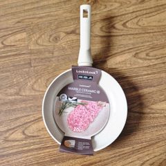 Chảo Nhôm Chống Dính Marble Ceramic IH Locknlock -20cm - Dùng Cho Mọi Loại Bếp