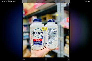 Viên uống bổ sung canxi Citracal Maximum Plus Calcium Citrate + D3 Mỹ 280 viên