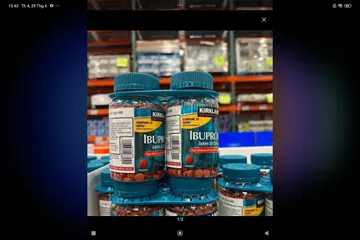  Viên giảm đau hạ sốt Kirkland Signature Ibuprofen 200mg 500 viên của Mỹ