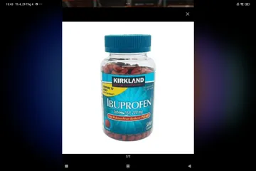  Viên giảm đau hạ sốt Kirkland Signature Ibuprofen 200mg 500 viên của Mỹ