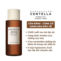 Nước hoa hồng Skin1004 Madagascar Centella Probio-Cica Essence Toner 210ml 
