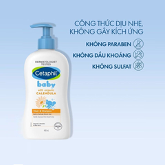 Sữa Tắm Gội Trẻ Em Cetaphil Baby 400ml