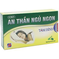 An Thần Ngủ Ngon Tâm Bình - cơ thể mệt mỏi, kém ăn, thần kinh suy nhược, hoa mắt, chóng mặt, đau đầu mất ngủ