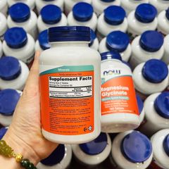 Now Magnesium Glycinate 200mg thuần chay USA 180 viên