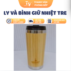 LY VÀ BÌNH GIỮ NHIỆT THÂN TRE (TV1566)