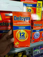 Ho Siro ho Delsym 12 Hour Cough Relief Day or Night 148ml cho người lớn và trẻ em 4+