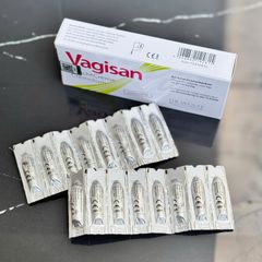 Viên Đặt Dưỡng Ẩm Vùng Kín Vagisan FeuchtCreme Cremolum 16 viên - Giảm Khô Rát Không Hormone