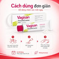 Vagisan FeuchtCreme 25g Kem Dưỡng Ẩm Vùng Kín Khô Rát Không Hormone Đức