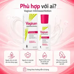 Vagisan Intimwaschlotion Dung Dịch Vệ Sinh Vùng Kín pH 5 Dịu Nhẹ Hằng Ngày