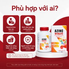 Azinc Vitalité Arko Pharma 120 viên bổ sung 12 vitamin 8 khoáng chất hàng Pháp cho người bận rộn