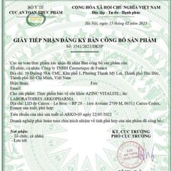 Azinc Vitalité Arko Pharma 120 viên bổ sung 12 vitamin 8 khoáng chất hàng Pháp cho người bận rộn