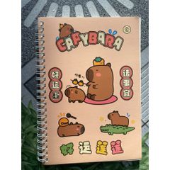 Sổ A5-60 trang capybara (còng)