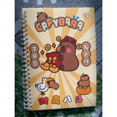 Sổ A5-60 trang capybara (còng)