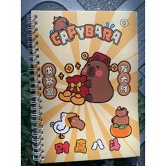 Sổ A5-60 trang capybara (còng)