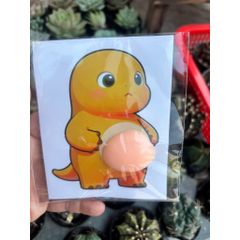Sticker bụng to bự siêu dễ thương, đáng yêu và ngầu đét