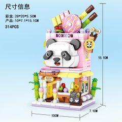 Bộ lắp ráp DIY Desert Shop-trò chơi trí tuệ