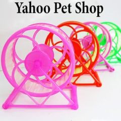 01 cái wheel nhựa chạy tập thể dục cho chuột hamster
