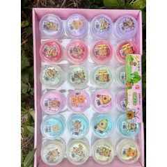 [Đại sỉ] 01 Khay 24 hộp slim trong suốt màu pastel mới hót 2026